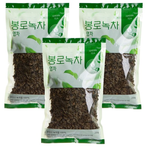 대한다업 봉로녹차 엽차