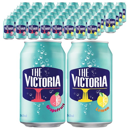 웅진빅토리아 더 빅토리아 캔 자몽 350ml 48p + 레몬 350ml 24p
