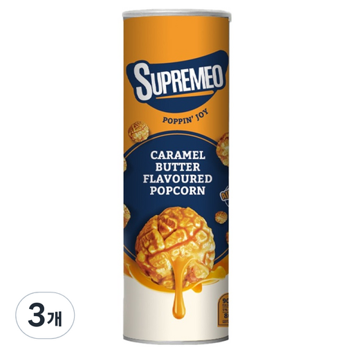 슈프리모팝콘 카라멜 버터맛