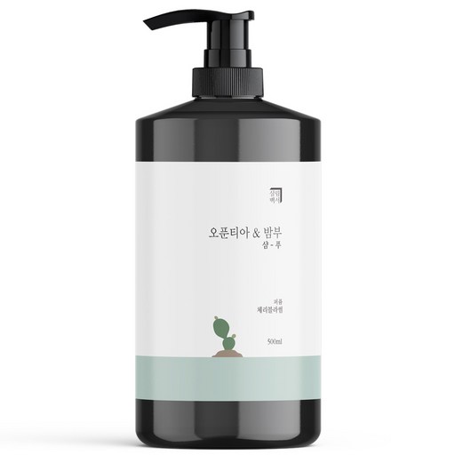 살림백서 오푼티아 앤 밤부 퍼퓸 샴푸 체리블라썸