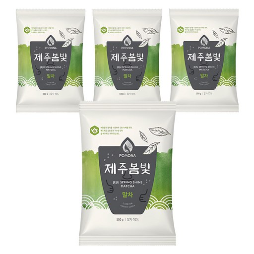 포모나 제주봄빛 말차 파우더