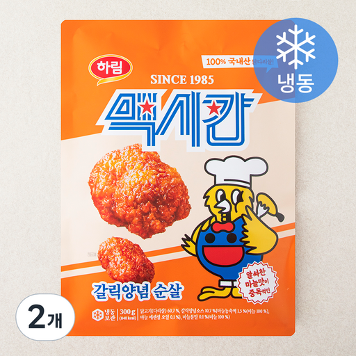 맥시칸 갈릭양념 순살 (냉동)