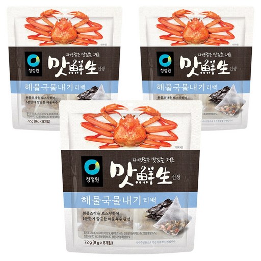 청정원 맛선생해물국물내기티백