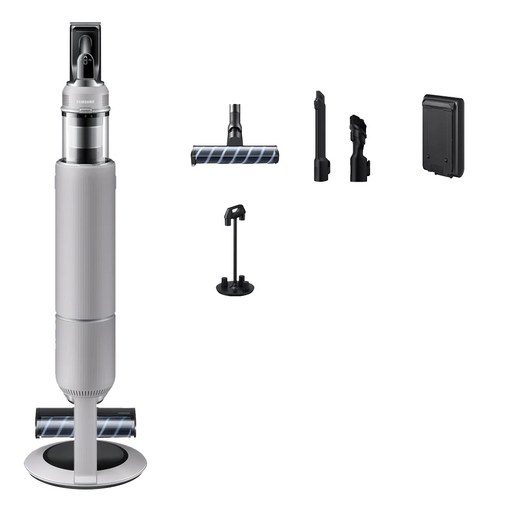 삼성전자 비스코프 청소기 제트 AI Lite 무선 청소기 280W VS28D950ACA 고객직접설치, 페블 그레이