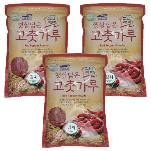 일년래래 햇살담은 중국산 김치용 고춧가루