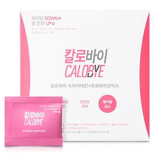 칼로바이 녹차카테킨+프로바이오틱스 다이어트식단 다이어트보조제