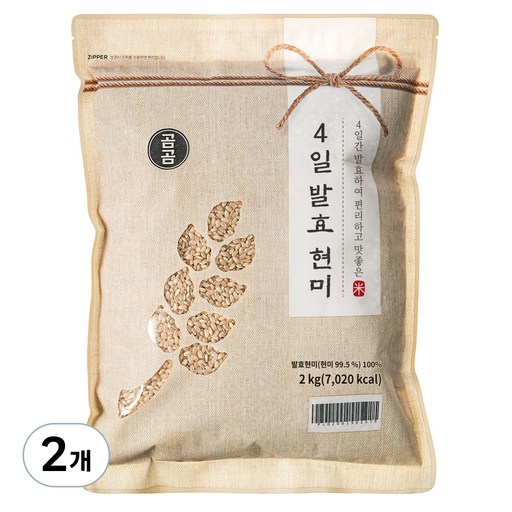 곰곰 4일 발효 현미 2kg