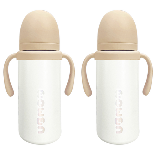 유비맘 유아용 시그니처 보온보냉 스테인리스 빨대컵 330ml