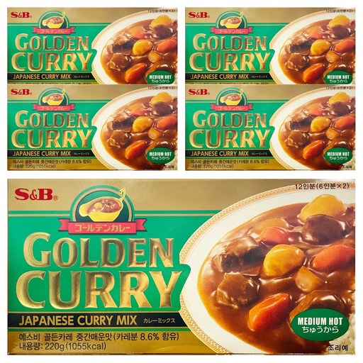 에스앤비골든 카레 중간매운맛