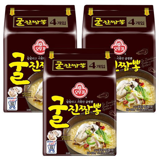 오뚜기 굴진짬뽕 130g