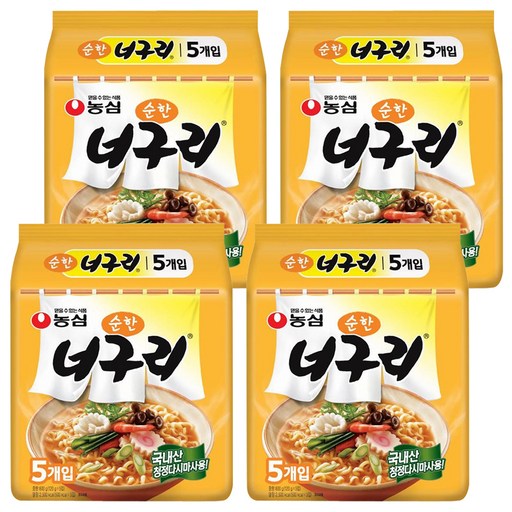 농심 너구리 순한맛