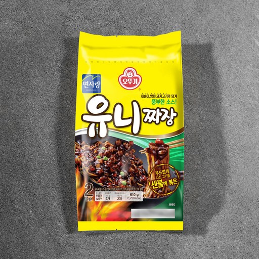 오뚜기 유니짜장 2인분