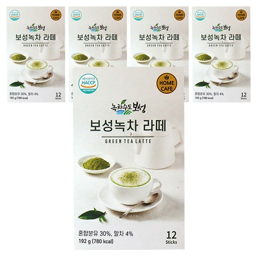 녹차수도보성 보성녹차라떼 분말