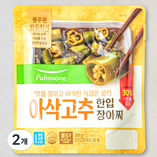 풀무원 아삭고추 한입 장아찌