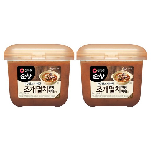 청정원순창 조개멸치 된장찌개 양념