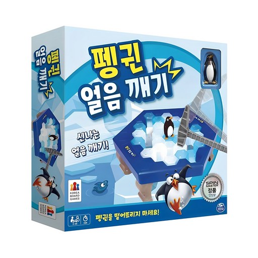 스핀마스터 펭귄 얼음 깨기 균형잡기 게임