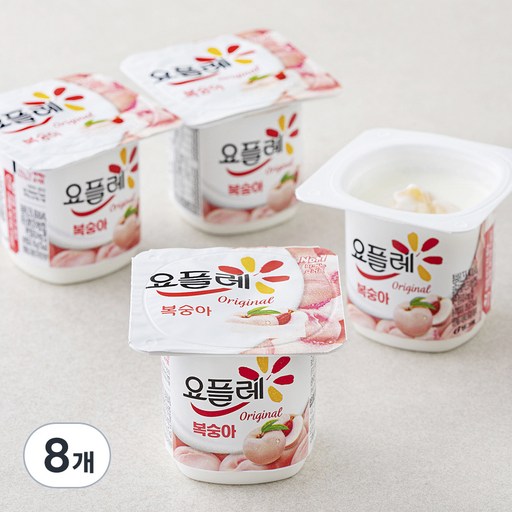 요플레 복숭아 멀티 85g
