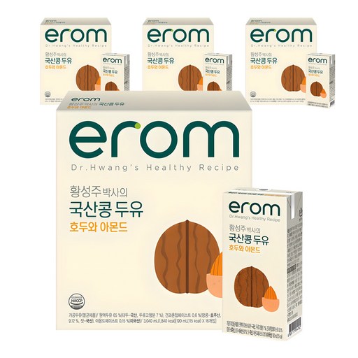 이롬 황성주박사의 국산콩 두유 호두와 아몬드