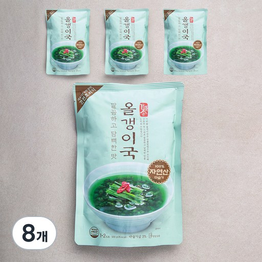 청조푸드 가마솥 깔끔하고 담백한 올갱이국 냉장