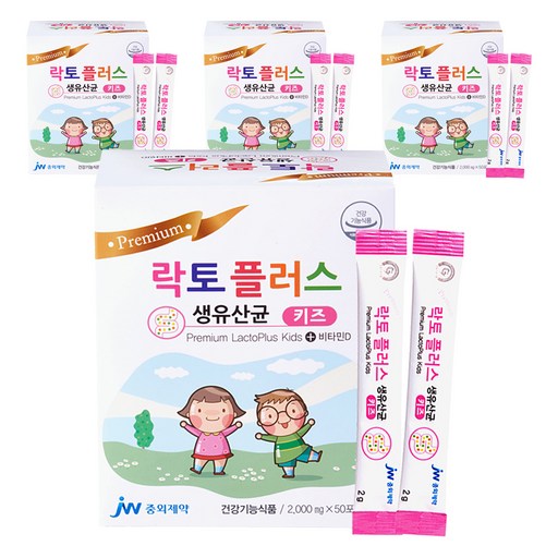 JW중외제약 락토플러스 생 유산균 키즈