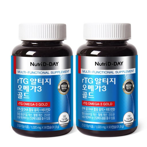 뉴트리디데이 rTG 알티지 오메가3 골드