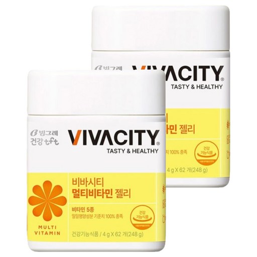 비바시티 구미젤리 멀티비타민 레몬맛 4g