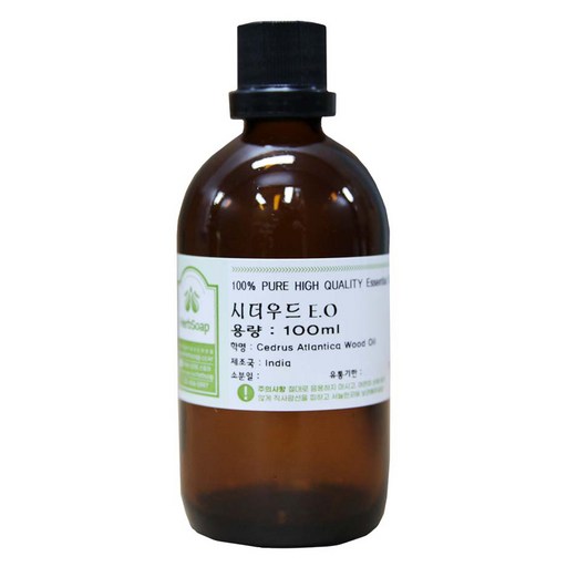 허브솝 시더우드 에센셜 오일 100ml