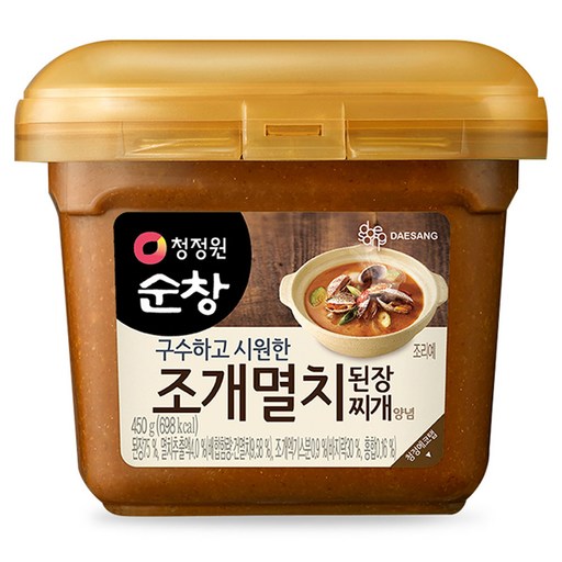 청정원순창 조개멸치 된장찌개 양념