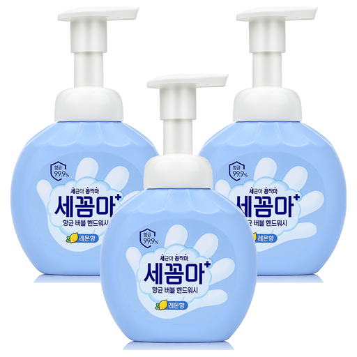 세균아꼼짝마 세꼼마 향균 버블 핸드워시 레몬향