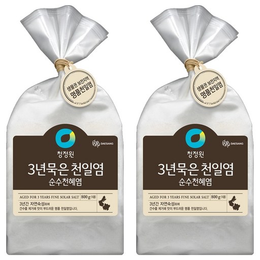 청정원 3년묵은 천일염