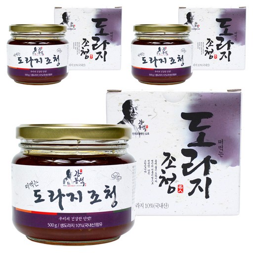 강봉석 두레촌 명인 도라지 조청