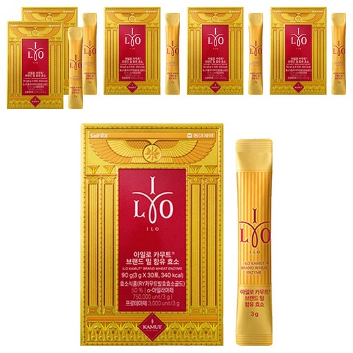 동아제약 아일로 카무트 브랜드 밀 함유 효소 30p