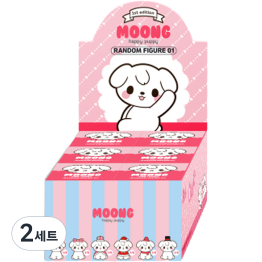 아이러브 뭉이 피규어 시즌1 6종 세트