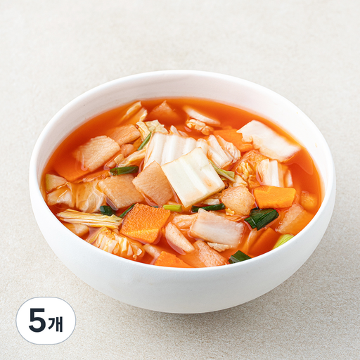더반찬 나박김치