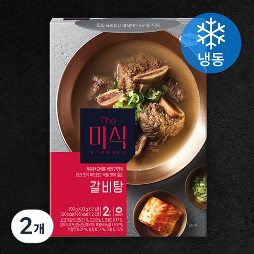 더미식 갈비탕 2인분 (냉동)
