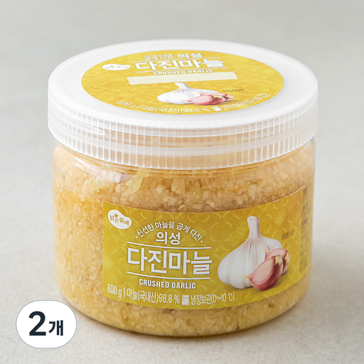 맑은물에 의성 다진마늘