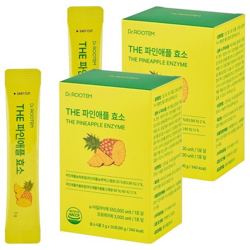 닥터루템 THE 파인애플 효소 30p