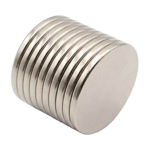 엔도브 강력한 네오디움 자석 원형 19.5 x 1.8 mm