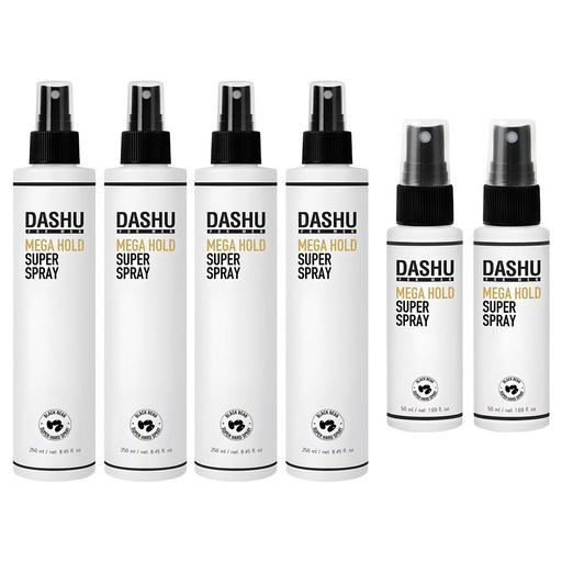 다슈 포 맨 프리미엄 메가 홀드 슈퍼 헤어스프레이 250ml 2p+50ml 세트