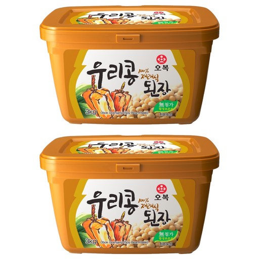 오복 우리콩 재래식 된장