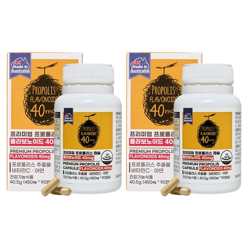 제너럴라이프 프리미엄 프로폴리스 캡슐 플라보노이드 40mg 40.5g