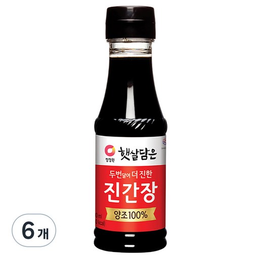 대상 청정원 햇살담은 두번 달여 더 진한 진간장