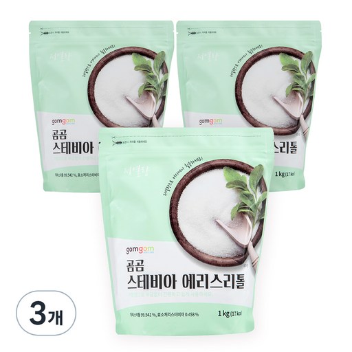 곰곰 스테비아 에리스리톨