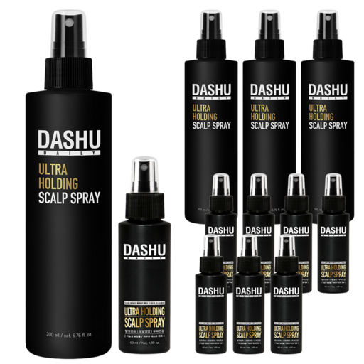다슈 울트라 홀딩 스칼프 탈모증상완화 헤어스프레이 200ml + 50ml x 2p