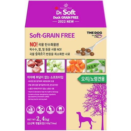 더독 노령견용 닥터 소프트 그레인프리 사료