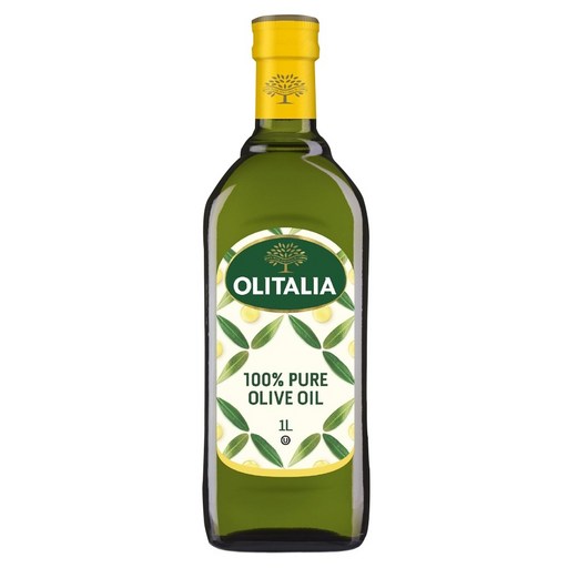 OLITALIA 奧利塔 純橄欖油, 1L, 1瓶
