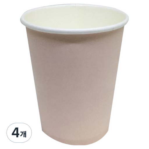 스완 일회용 카페용기 핑크 90mm 500ml