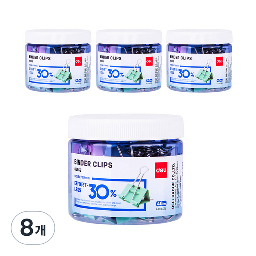 델리 파스텔 이지 더블 클립 8555S