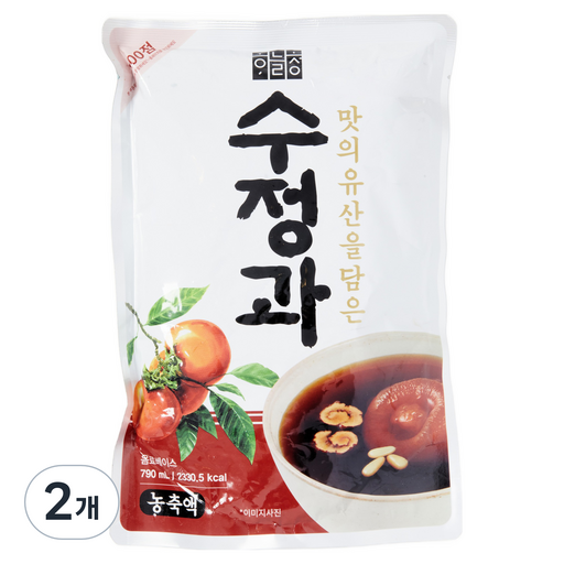 하늘청 식혜명인 농축 수정과