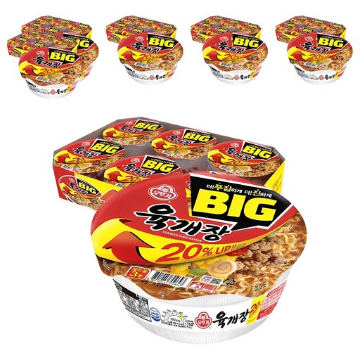 오뚜기 육개장 컵라면 104g